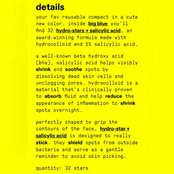 💙🆕Starface Hydro-Stars Hydrocolloid Pimple Patches!BNIB!💙🌈 - Picture 12 of 14